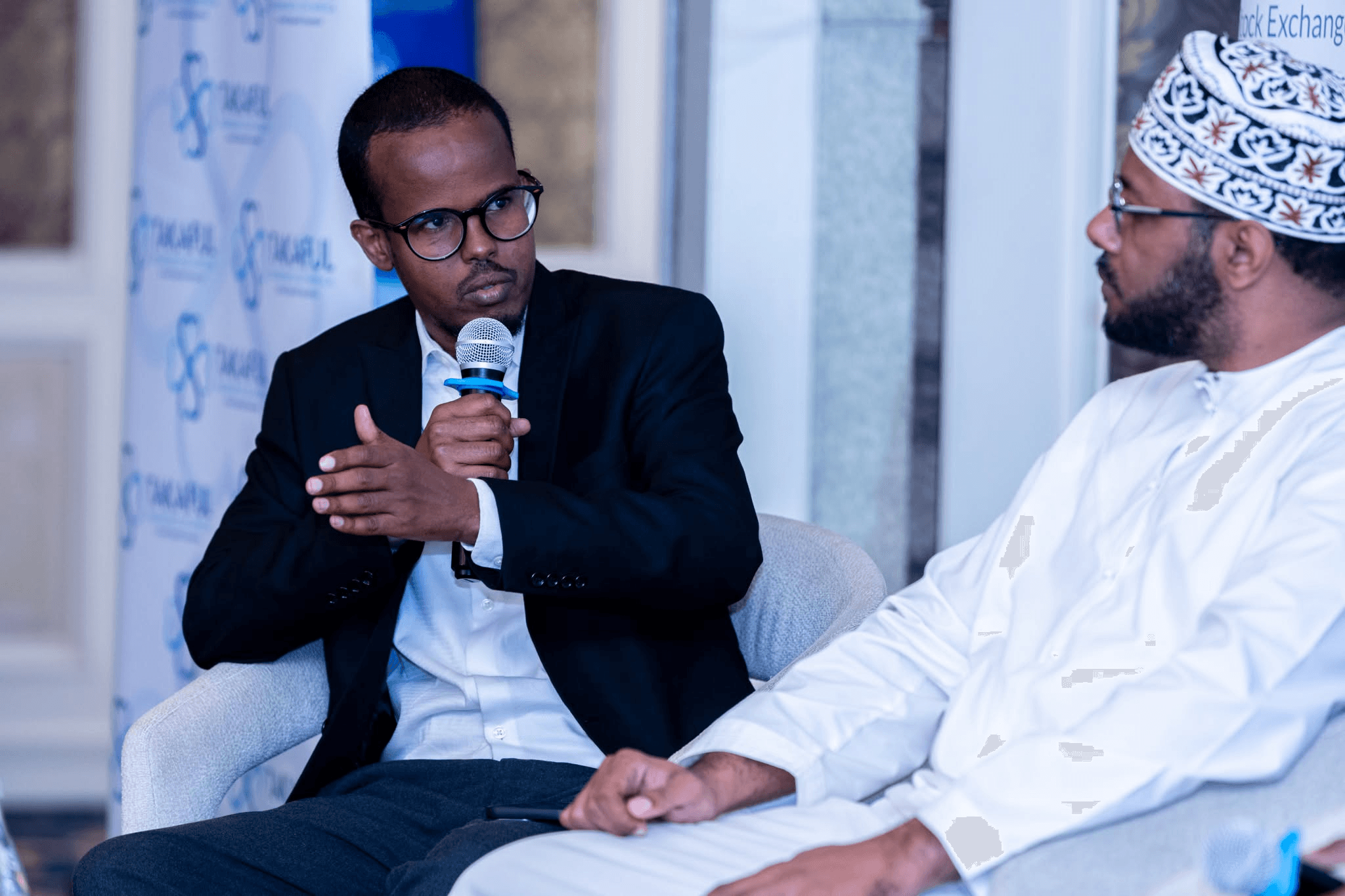 Dr. Ainab speaking at an Islamic Finance Workshop